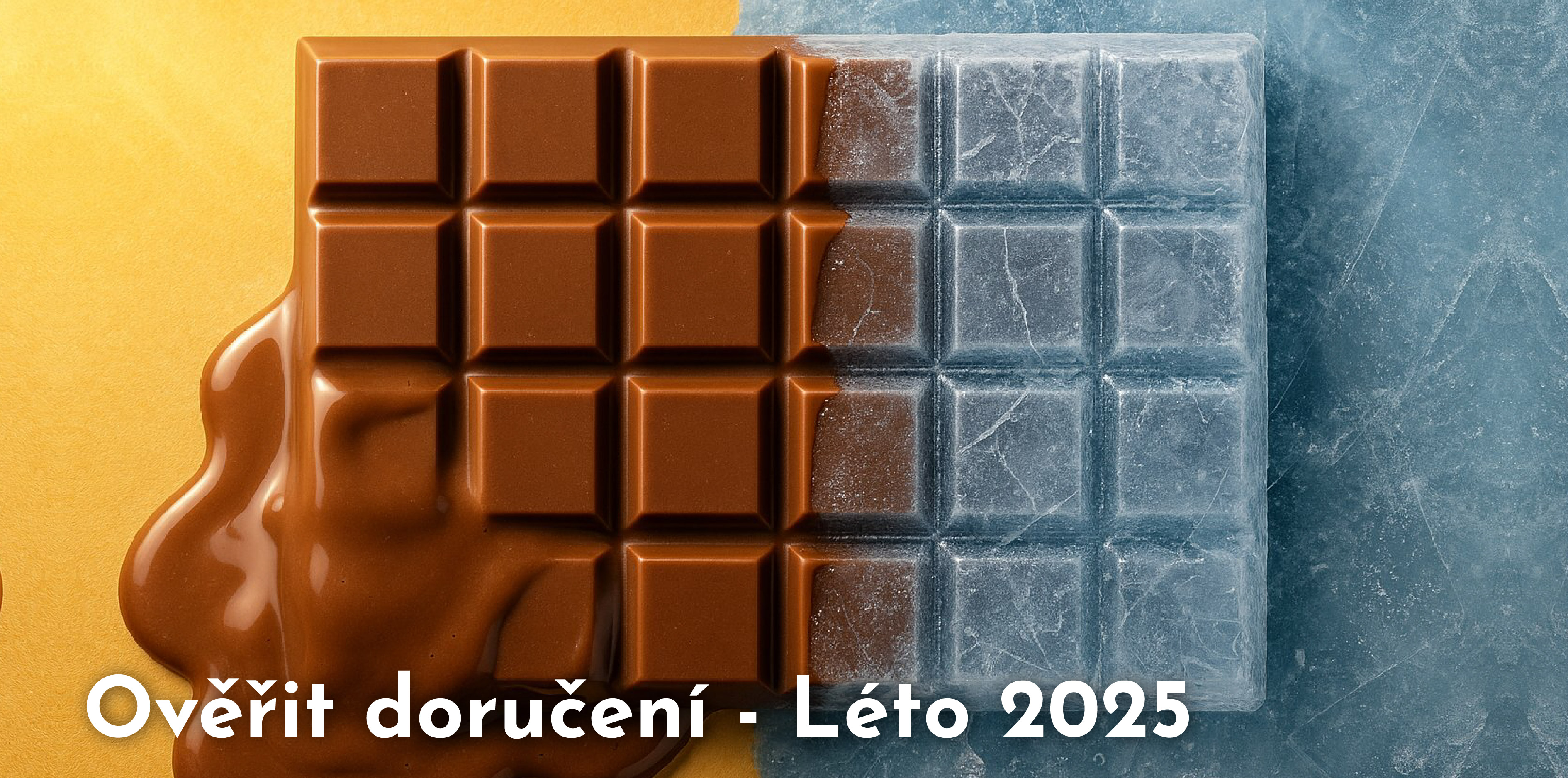Jak doručujeme čokoládu v létě?