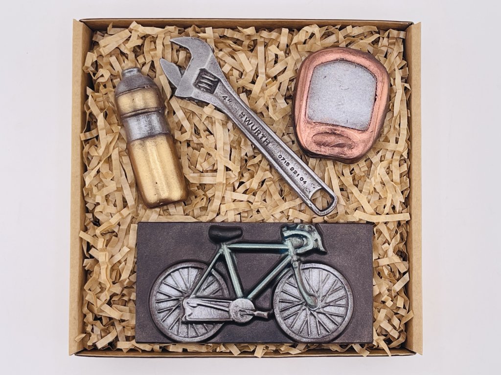 Čokoládová sada - Cyklista v tempe