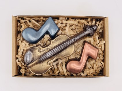 Violin - Chocolate set