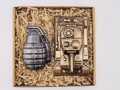 Chocolate set - Tank and Grenade