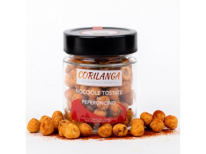 nocciole tostate con peperoncino 0