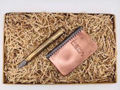 Chocolate set - Notebook with pen