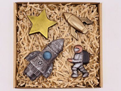 Kleines Schokoladenset - Astronaut