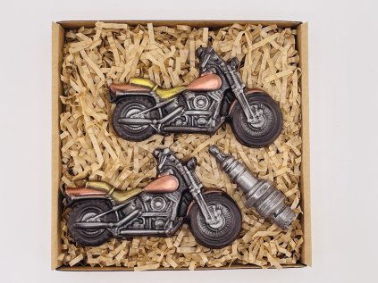 Schokoladen-Harley-Motorräder