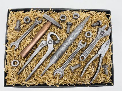 Riesiges Schokoladen-Werkzeugset