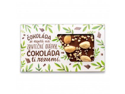 Čokoláda ti rozumí | 55% Dark chocolate with almonds