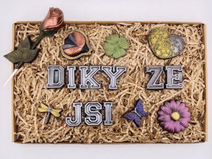 Chocolate set for mom with rose No. 1