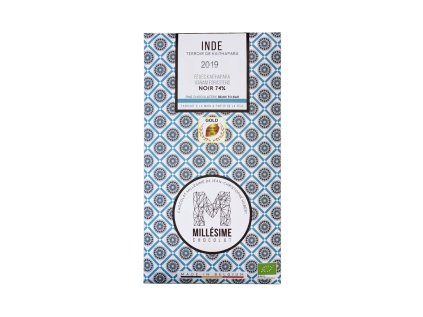 millesime 74 horka cokolada indie bio 70 g