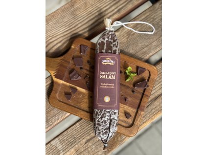 Chocolate Salami Large – Hazelnut (Dark Chocolate)