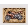 Chocolate motorcycle