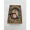 Horseshoe with a horse - Chocolate emblem