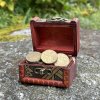 Schatztruhe aus Schokolade