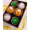 Geschenkbox mit 6 Pralinen - Küken