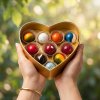 Heart - Gift box of pralines 10 pcs