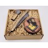 Chocolate retro shaving kit