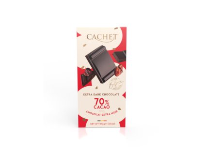 21428 Cachet Extra Dark Chocolate 70�