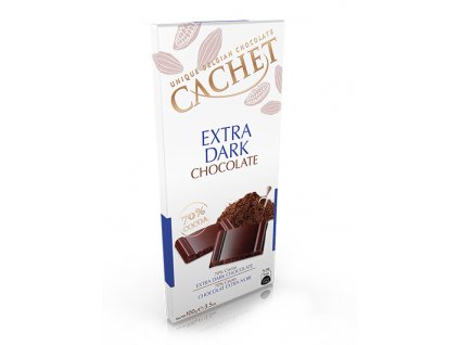 Tabulková čokoláda Cachet - Hořká 70%, 100 G