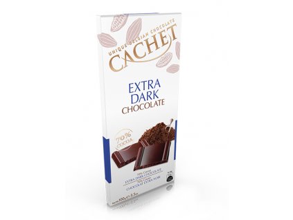 Tabulková čokoláda Cachet - Hořká 70%, 100 gr