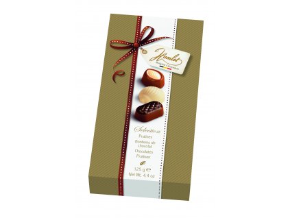 Belgické pralinky Hamlet - Selection zlaté, 125 G