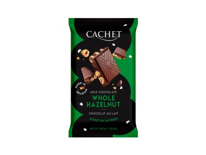 21702 Cachet Milk Chocolate with Whole Hazelnuts