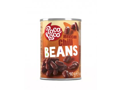 Poco Loco Chili - Mexické fazole červené, 410 G