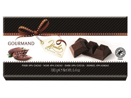 Tabulková čokoláda Hamlet - Hořká 49%, 180 G