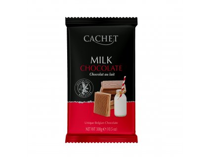 Tabulková čokoláda Cachet - Mléčná 32%, 300 G