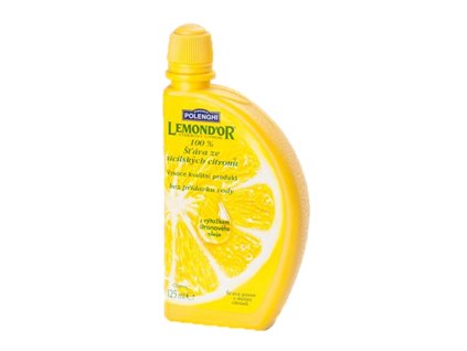 Citronová šťáva Polenghi -Lemondor 100%, 125 ml (krt)