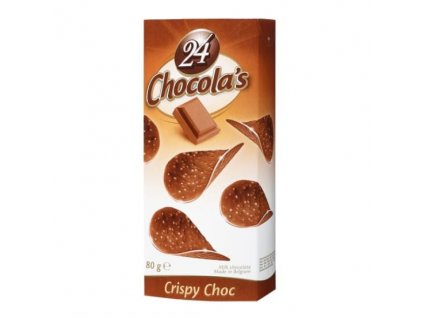 Belgické čokoládové chipsy Hamlet - Mléčné, 80 G