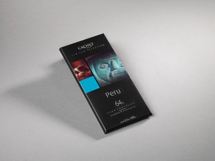 Tabulková čokoláda Cachet Peru 64% -hořká, 100 gr