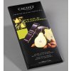 Tabulková čokoláda Cachet - Hořká s hruškou a mandlemi, 100 G
