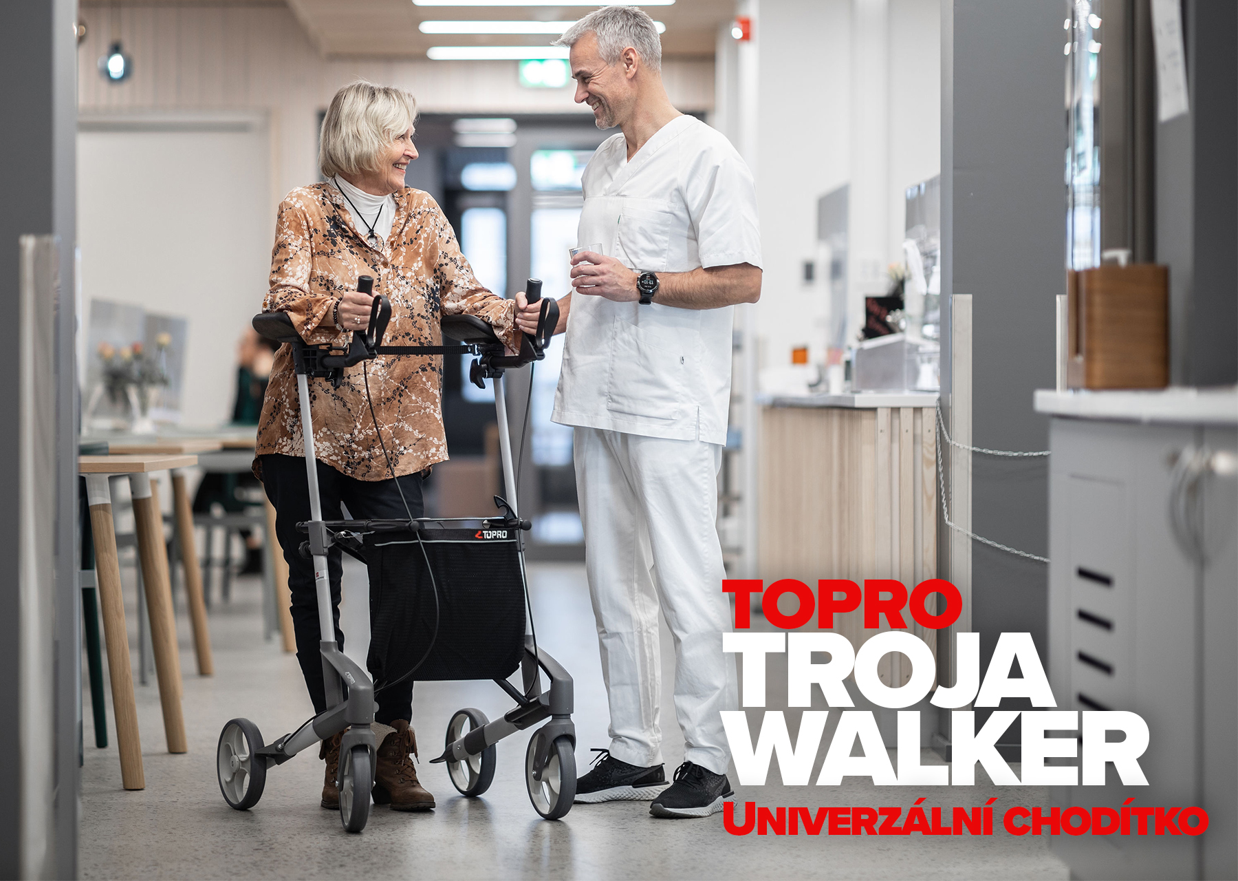TOPRO Troja Walker - univerzální chodítko pro všechny
