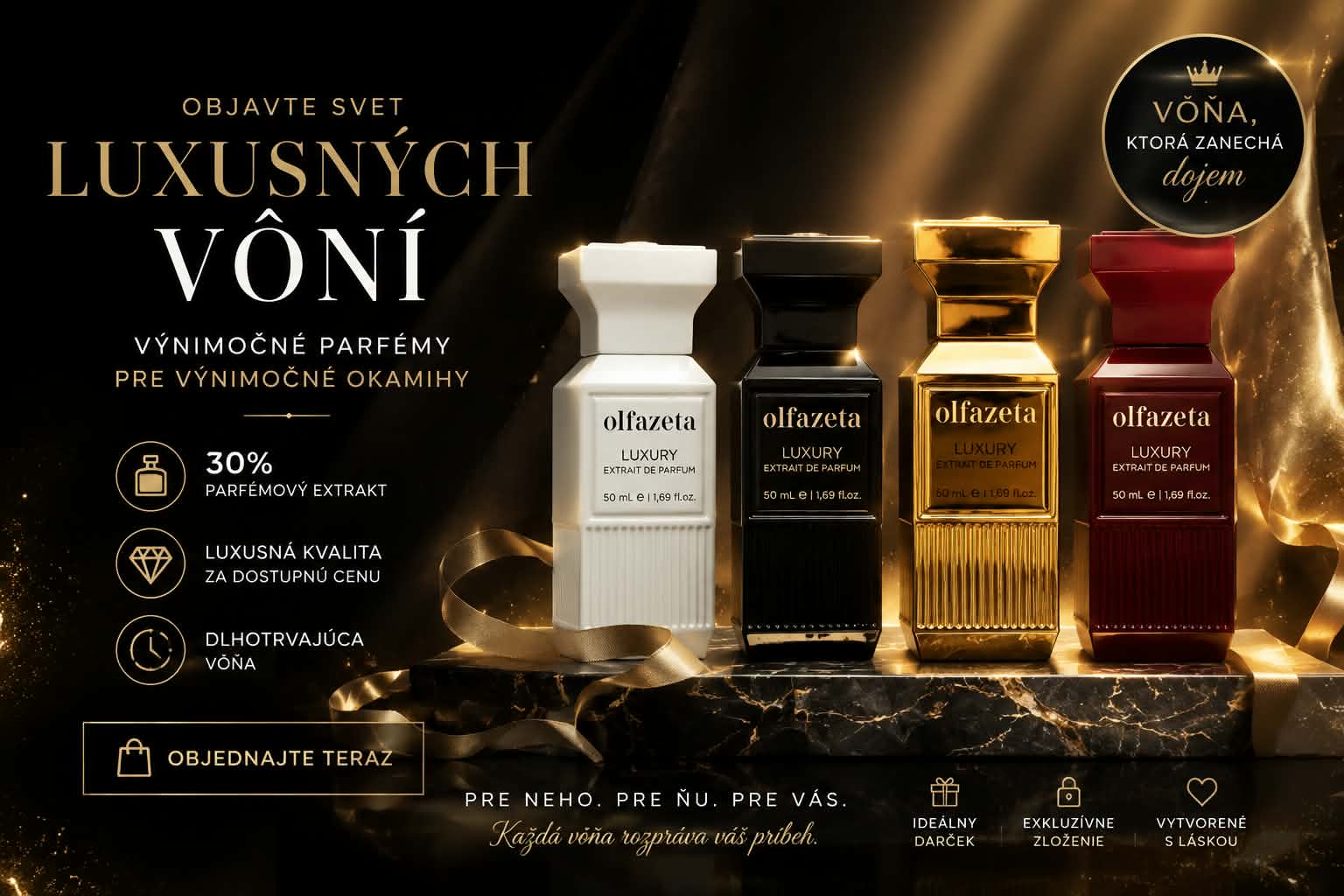 Luxusné parfemy unisex