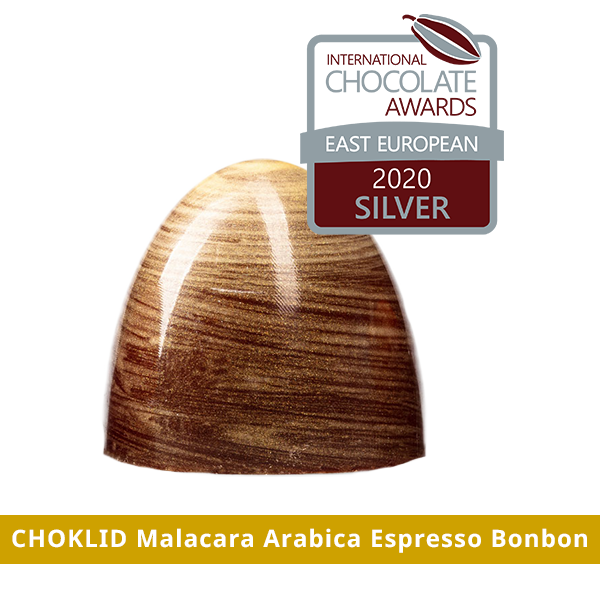 chocolate awards east european 2020 silver - choklid