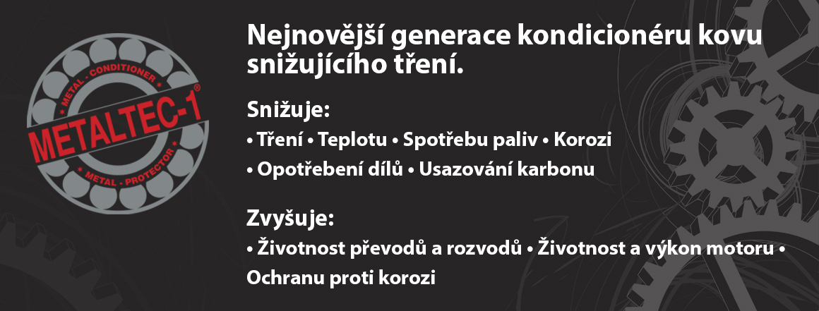 Metaltec -1: Nejnovější generace kondicionéru kovu snižujícího tření.