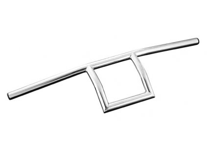 Řidítka Square Chrome Diameter 22mm (7/8"), Width 710 Pullback 90 Height 170 mm