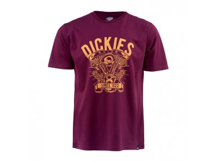 Triko Dickies Tiptonville T-shirt Maroon