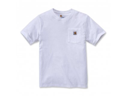 Triko Carhartt Relaxed Fit Heavyweight Short Sleeve K87 Pocket T-Shirt (Velikost L)