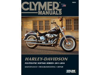 Clymer manuál pro FLS/FXS/FXC 2011-2016 Softail modely  TW Ryder