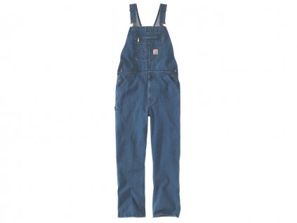 Kalhoty laclové Carhartt Loose Fit Denim Bib Overall (Velikost W30/L30)