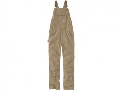 Kalhoty laclové Carhartt Rugged Flex Rigby Bib (Velikost W30/L30)