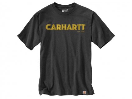Triko Carhartt Relaxed Fit Heavyweight Short Sleeve Logo Graphic T-Shirt (Velikost L)
