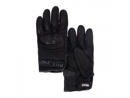 Roeg FNGR All-Leather Gloves Black
