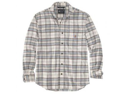 Košile s dlouhým rukávem Carhartt Rugged Flex Relaxed Fit Midweight Flannel Long Sleeve (Velikost L)