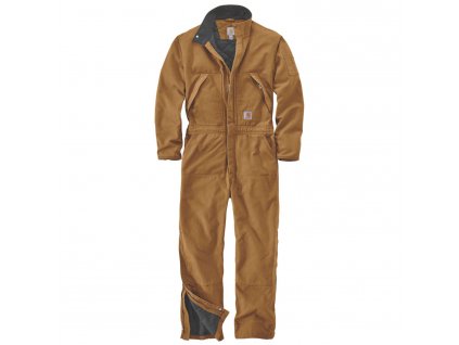 Kombinéza Carhartt Washed Duck Insulated Coverall (Velikost S)