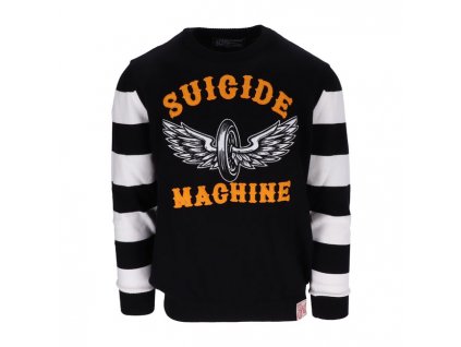 Svetr 13 1/2 Outlaw Suicide Machine Sweater