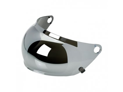 Biltwell Gringo S Gen-2 bubble shield chrome mirror