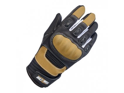Rukavice Biltwell Bridgeport gloves tan, black