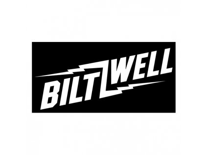 Biltwell Bolt sticker white 6"