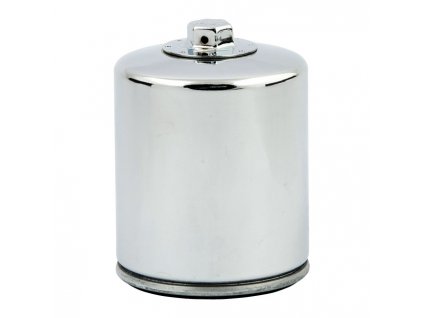 MCS, spin-on oil filter, magnetic with top nut. Chrome